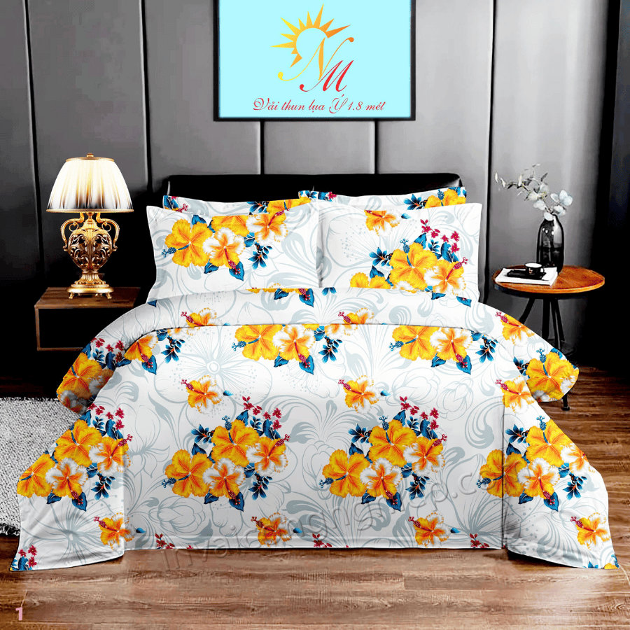 in chuyển nhiệt chăn ga gối đệm